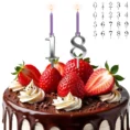 Birthday candle holder set-1pc