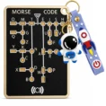 Morse Code Trainer Card with LED Indicator-1pc