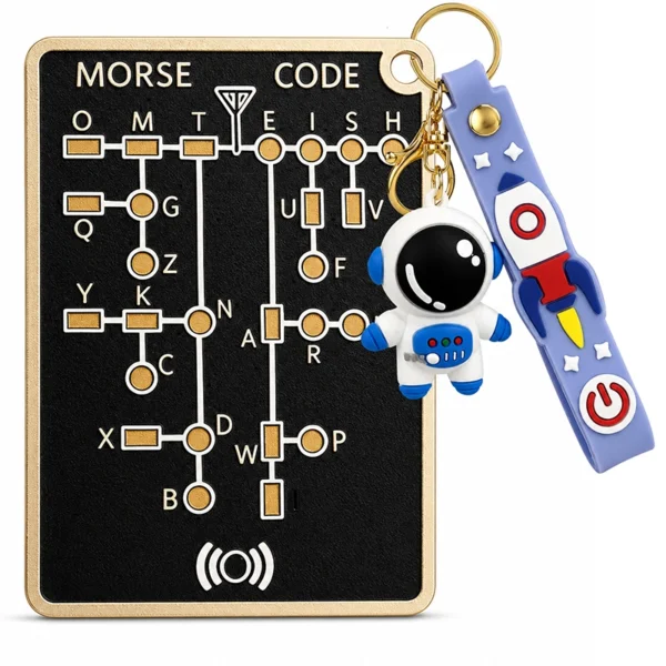 Morse Code Trainer Card with LED Indicator-1pc Morse Code Trainer Card with LED Indicator-1pc