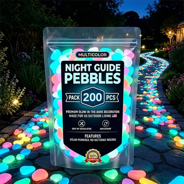 Night Guide Pebbles-Multicolor Night Guide Pebbles-Multicolor