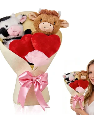 Plush Bouquet for Valentines Day