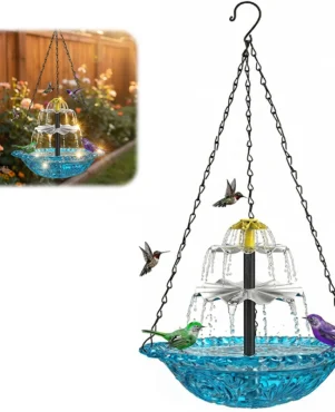 Solar Fountain for Bird Bath