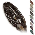 Stretchy dreadlock ponytail-Black