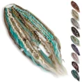 Stretchy dreadlock ponytail-Light green