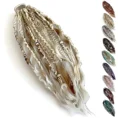 Stretchy dreadlock ponytail-milk white